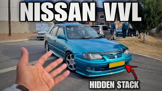 CRAZY NISSAN VVL  Wow this car is insanely LOUD hidden stack vvl sr20ve [upl. by Stedman]