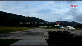 airport praslin airseychelles domestic flight [upl. by Dove]