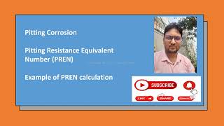 Pitting Corrosion Hindi  PREN Formula  Prevention of Pitting Corrosion [upl. by Akinirt]