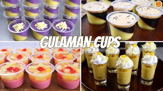 4 EASY GULAMAN DESSERTS IN A CUP  Mortar and Pastry [upl. by North]