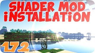 SHADER MOD Installation 172174 Deutsch Tutorial [upl. by Erialb]