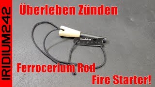 Uberleben Zunden Fire Starter [upl. by Odnolor288]