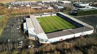 Glanford Park  Scunthorpe United FC  North Lincolnshire Aerial Views  drone [upl. by Nichola]