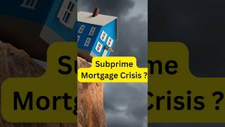 What is meant by quotSubprime Mortgage Crisisquot  moneywiseminutiae [upl. by Neleag]