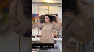 Eşarp Nasıl Bağlanır şalbağlama hijabtutorial tesettür [upl. by Staten]