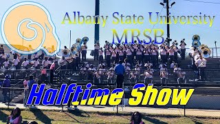 Albany State University Halftime Show vs Miles College 2024 [upl. by Aikahc665]