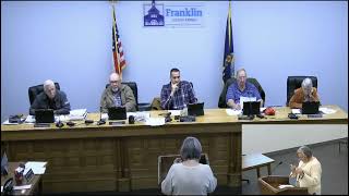 11 20 2024 Franklin County Board of County Commissioners Meeting [upl. by Ennaitsirk275]