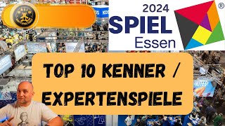 Top 10 Kenner und Expertenspiele der SPIEL 24  Brettspiel Teddy [upl. by Linker]