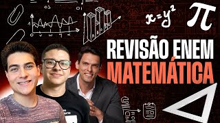 REVISÃO de MATEMÁTICA na prática  Enem 2024 [upl. by Child]