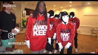 The Jabbawockeez teach Kai Cenat how to Thizzle Dance 🔥🔥🔥 [upl. by Roydd]