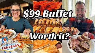 Most Expensive Buffet in Las Vegas  Is it Worth it [upl. by Raul]