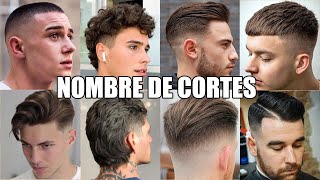 NOMBRE de CORTES de PELO y PEINADO para HOMBRE  CORTES de CABELLO a la MODA 2022 [upl. by Porta220]