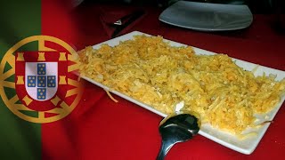 Bacalao Dorado  à Bras en ThermomixPORTUGAL [upl. by Brunhilde380]