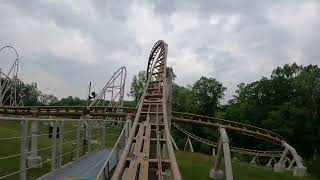 Onride Pantheon 🎢 4KPOV 2024  Busch gardens Williamsburg [upl. by Erv]