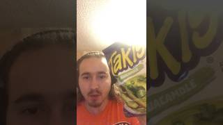 Trying Out Guacamole Takis takis snacks [upl. by Vonny]