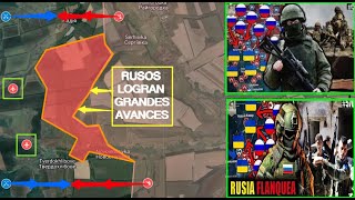 ¡URGENTE EJÉRCITO RUSO CAPTURA LAS CIUDADES DE DACHENSKE Y NOVOTROISKE AVANZANDO DECENAS DE KMS [upl. by Isak]