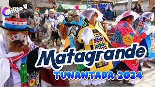 TUNANTADA 2024  MATAGRANDE  Fiesta patronal en honor a la Virgen Santa Cecilia [upl. by Nrobyalc]