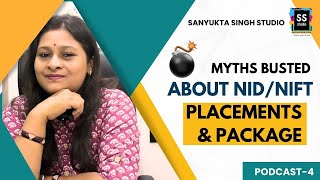 NIFT NID Placement and Package Myths Busted [upl. by Airamzul]