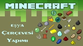 Minecraft Nasıl Yapılır Eşya Çerçevesi Yapımı [upl. by Joub]