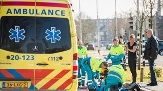 Fietser gewond bij ernstig ongeval op Biesdonkweg [upl. by Trisha]