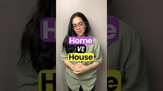 Home VS House  What’s The Difference Confusing English Words learnenglish speakenglish ananya [upl. by Aihsatan]