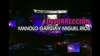 Manolo García y Miguel Ríos  Insurrección Karaoke [upl. by Faletti]