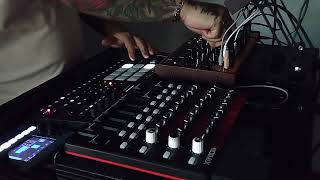 elektron analog rytm MK2 techno techno production se vi piace lascia un like e seguimi grazie [upl. by Ehtyde]