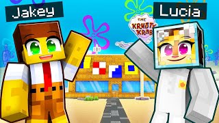 Jakey a Devenit SPONGEBOB in Minecraft [upl. by Iad]