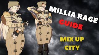 Millia Rage Guide  Learn How to Win With Millia Rage Millia Rage Combos  Guilty Gear Strive [upl. by Beverle]