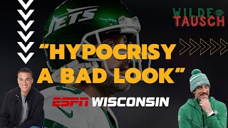 quotHypocrisy is REALLY bad lookquot  ESPN Wisconsins Wilde amp Tausch talk Rodgers Unexcused Absence [upl. by Linis]