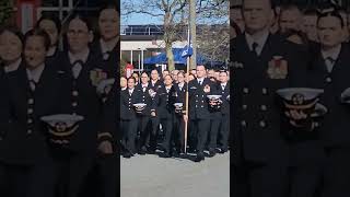 US Navy OCS Graduation graduation marching navy newport rhodeisland youtubeshorts [upl. by Aelem961]