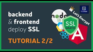 SSL gratis para Node JS y Angular  Tutorial 22 [upl. by Bonnice]