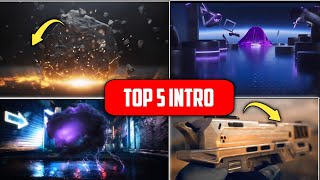 Top 5 Best 3D Intro Template For YouTube No Text No Copyright  Free [upl. by Nevets]