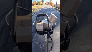 Brute as a cargo bike ebike biketrailer ups fedex [upl. by Compte]