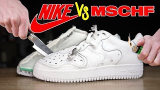 Nike Air Force 1 vs MSCHF Super Normal [upl. by Riccardo]