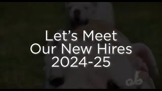 Bolles 202425 New Hires [upl. by Kaleena]