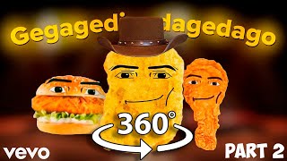 360° VR Gegagedigedagedago Cotton Eye Joe Remix Part 2 [upl. by Fairbanks]