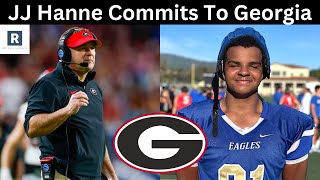 JJ Hanne Commits To Georgia  Georgia Football Recruiting News [upl. by Alten]