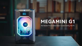 MEGAMINI G1 Worlds First and Smallest WaterCooled Gaming Mini PC  Back Us Now [upl. by Landy]