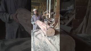 Sawing Logs on Bandsaw  Woodwork shorts woodworking ytshorts youtube [upl. by Mor]