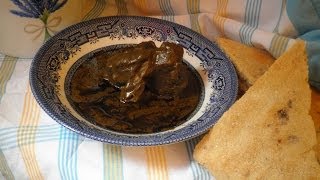 How to make Mulukhkhiyah  Molokhia Recipe The way my mom does it la corête potagère fr [upl. by Musihc18]