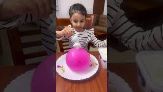 Water balloon cake prank 🤣Tom and Jerry😱shorts [upl. by Ayotl]