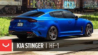 Kia Stinger  “Blueberry GT”  Vossen Hybrid Forged HF1 [upl. by Iolande]