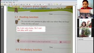 Reading Junction amp Vocabulary Junction Exercises Discussion English Book C Chapter 2 Class 1 [upl. by Oralee135]