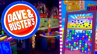 Dave And Busters Store Tour Orange CA [upl. by Enyaz]