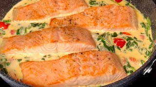 💛Liebst du 👉Fisch Einfaches Rezept für zarten Lachs der im Mund zergeht Rezept  98 [upl. by Cacia]