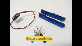 COMPROBADOR CASERO PARA TEST DE LEDS DE 9 V DE LAMPARAS AVERIGUA FACILMENTE ¿CUAL ESTA FUNDIDO [upl. by Pinkham]