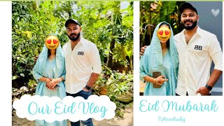 Eid  Al  Adha Mubarak🌙😍✨First EID with Family  Short Vlog♥️shaadruby couple vlog eidmubarak [upl. by Rennane]