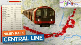 NIMBY Rails Recreating the Central Line｜Drawyah [upl. by Malcom]