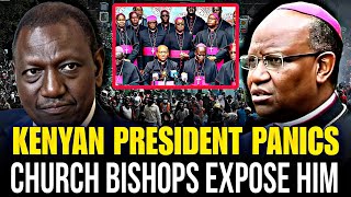 EXCLUSIVE Kenyan President Panics as Church Bishops Unveil His Massive Corruption Scheme Live On TV [upl. by Roselane130]